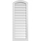 Ekena Millwork Arch Top Surface Mount PVC Gable Vent: Functional, w/ 2"W x 2"P Brickmould Sill Frame, 16"W x 42"H GVPAR16X4203SF - alternate 1